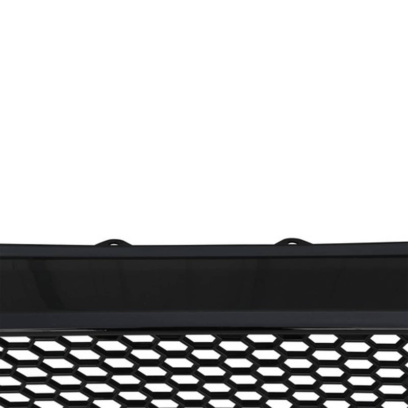 DURAFORCE Fit 2022-2024 Honda Civic 4DR Glossy Black Front Bumper Lower Grille Honeycomb