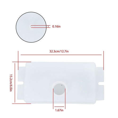DURAFORCE Fuel Gas Tank Assembly For Husqvarna 184900 109202X 105738X 532184900 532109202