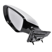 DURAFORCE White Left Mirror Power Heated Signal for Hyundai Santa Fe Sport 2.0L 2.4L 13-18