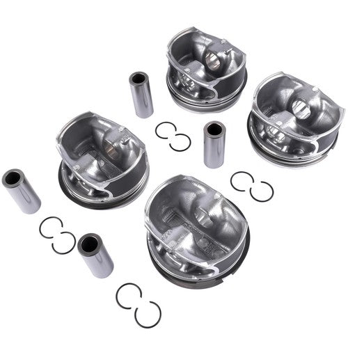 DURAFORCE Pistons & Rings Set for Mercedes A200 B160 B180 B200 CLA 180 M270 1.6T Engine