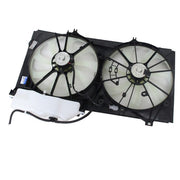 DURAFORCE Dual Radiator and Cooling Condenser Fan w/Kettle for 2012-2017 for Toyota Camry