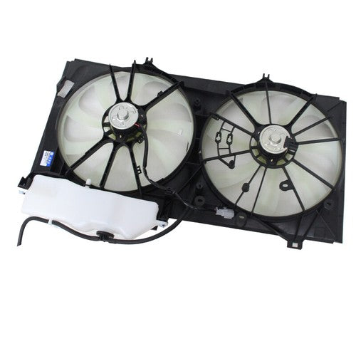 DURAFORCE Dual Radiator and Cooling Condenser Fan w/Kettle for 2012-2017 for Toyota Camry