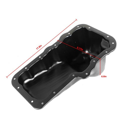 DURAFORCE Engine Oil Pan For 04-05 Dodge Dakota 3.7L V6 4.7L V8 11-12 Ram 1500 3.7L V6