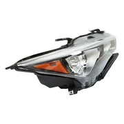 DURAFORCE Chrome Clear Front Headlight Right/RH Fit For Infiniti Q50 2014-2017 LED w/o AFS