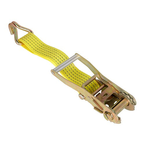 DURAFORCE 2 In x 15 Ft Ratchet Straps With J Hook 5000 Lbs Heavy Duty Tie Downs 8 Pack