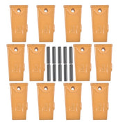 DURAFORCE X156 X156S Dirt Teeth Bucket Teeth/Tooth with P156 Roll Pins 10PCS Alloy Steel
