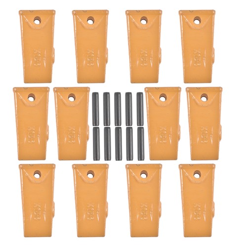 DURAFORCE X156 X156S Dirt Teeth Bucket Teeth/Tooth with P156 Roll Pins 10PCS Alloy Steel