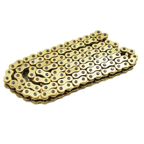 DURAFORCE With O-Ring Drive Chain Gold Color 520 x114 ATV Motorcycle 520 Pitch 114 Links