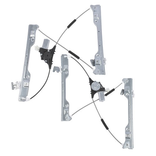 DURAFORCE 2Pcs Front Power Window Regulator w/ Motor & Auto-up for Nissan Altima 2007-2012