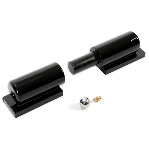 2 Pack Heavy Duty Hinge Steel 7 Inch Barrel Hinge Weld On for Metal Gates Doors