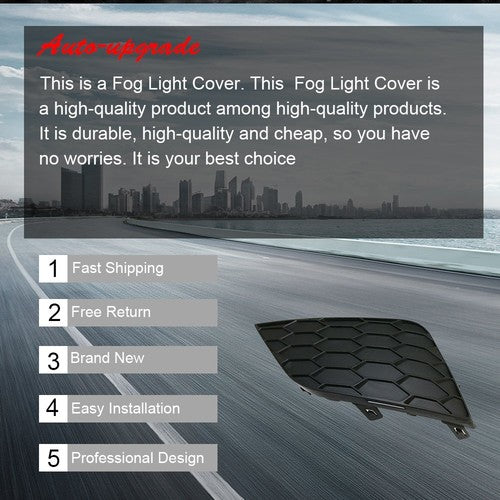 DURAFORCE Fog Light Cover Left Hand Side NI1038142 622574AF0B For Nissan Sentra 16-18