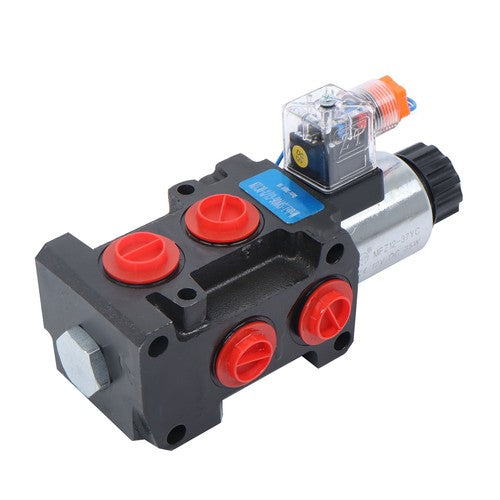 DURAFORCE 13GPM Hydraulic Adjustable Variable Flow Control Valve 6 Port 12V DC New