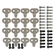 DURAFORCE Stump Grinder Pocket & Teeth Kit For BARRETO SG30 with 2-1/4" Bolts 16pcs Tooth