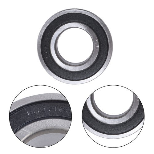 DURAFORCE 10× 6206-2RS 30mm×62mm×16mm Double Rubber Seals Deep Groove Ball Bearing