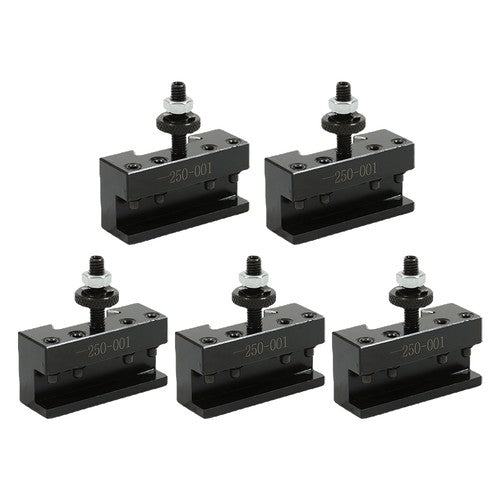 DURAFORCE 5 PCS #1 Quick Change Turning & Facing Lathe Tool Post Holder OXA 250-001 New