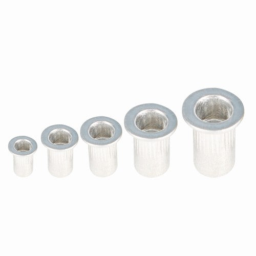 DURAFORCE 150 Pack Aluminum Rivet Nut Kit Metric Rivnut Nutsert Assort M3 M4 M5 M6 M8 New