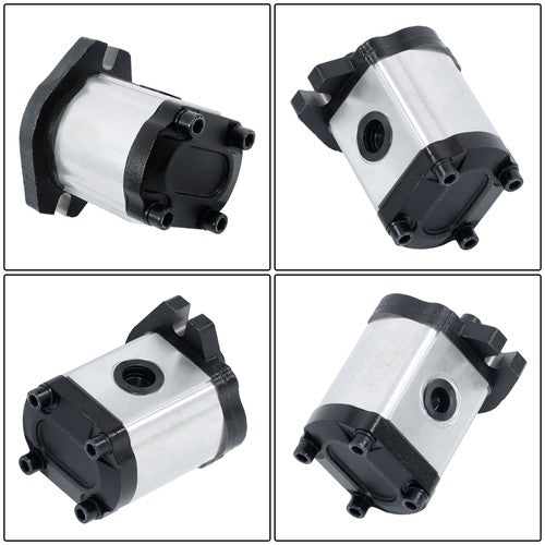DURAFORCE Hydraulic Gear Pump 2-9 GPM 9 Tooth Spline Shaft, CCW Cast Iron, SAE A-2 Bolts