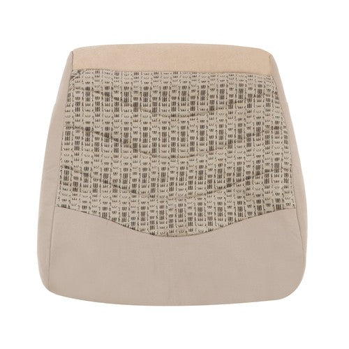DURAFORCE For Ford F250 F350 F450 F550 XLT 1999-2000 Suit Driver Seat Cushion Beige Cloth