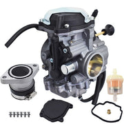 DURAFORCE Carburetor For Yamaha Big Bear 250 & Intake Manifold Carburetor Boot New