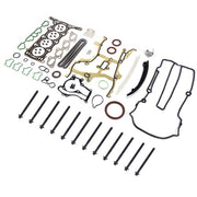 DURAFORCE Head Gasket Bolts Kit + Timing Chain Kit for Chevy Cruze Sonic Buick Encore 1.4L