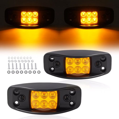DURAFORCE Front LED Side Marker Light for HMMWV Humvee 2 1/2 Ton and 5 Ton Military
