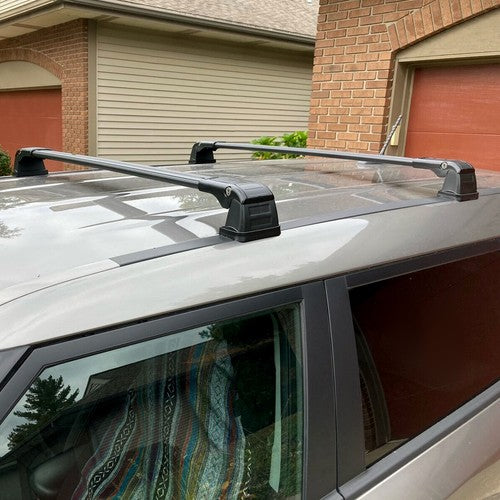 Aluminum Roof Rack Rail Cross Bars for Kia Soul 2014-2019 Luggage Cargo Carrier