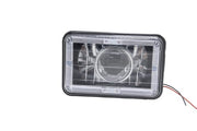 DURAFORCE 2PCS 4x6 LED Headlight Sealed Beam for 1994-1997 for Chevy S10 Blazer