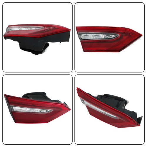 DURAFORCE Tail Light Assembly LED Rear Left Driver Inner Lamp For Toyota Camry 2021-2023