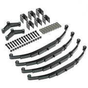 DURAFORCE 3500lb Tandem Trailer Axle Suspension Kit 1750lb 4 Leaf Springs & Hanger Kit