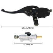 DURAFORCE Front Left & Rear Brake Master Cylinder For 2002-2009 Polaris Trail Boss 325 330