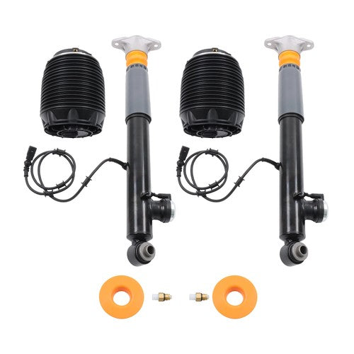 DURAFORCE 4Pcs Rear Shock Struts & Air Suspension Spring Bags For Hyundai Equus 11-2016