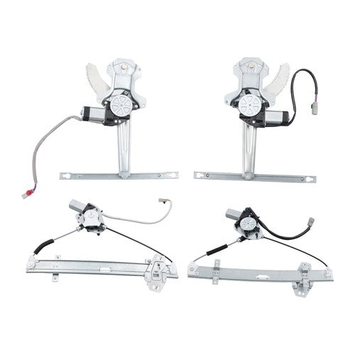 DURAFORCE 4Pcs For Honda Accord 1998-2002 Power Window Regulator Front & Rear w/Motor NEW