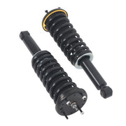 DURAFORCE Pair Rear Shock Struts Assys Coil Spring w/o Electric For Jaguar XJ Series 10-18