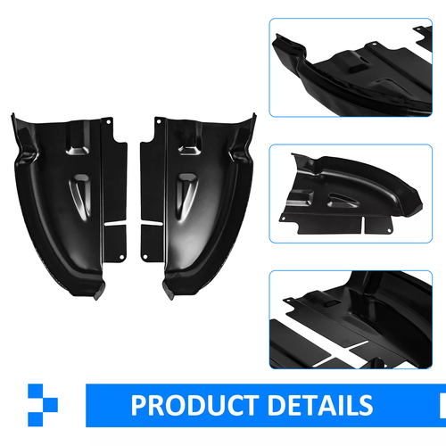 DURAFORCE Pair Cab Corners For 2002-2008 Dodge Ram Quad Cab 1500 2500 3500 Left & Right