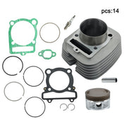 DURAFORCE Cylinder Piston Gasket Top End Kit For Yamaha Warrior 350 1987 1988 1989-2004
