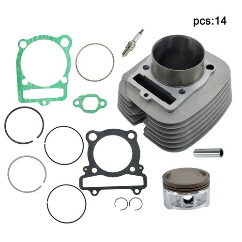 DURAFORCE Cylinder Piston Gasket Top End Kit For Yamaha Warrior 350 1987 1988 1989-2004