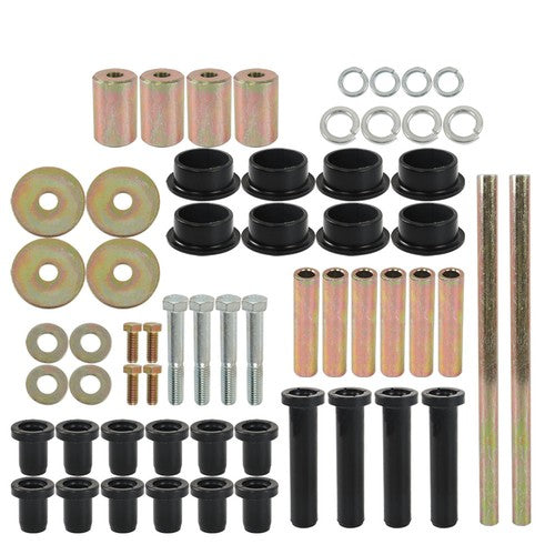 DURAFORCE Rear Left & Right A-Arm Bushing Shafts Kit for Polaris Sportsman 400 450 600 700