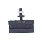 DURAFORCE AXA 250-102 2# Quick Change Tool Post Boring Turning Holder For Lathe 6 - 12"