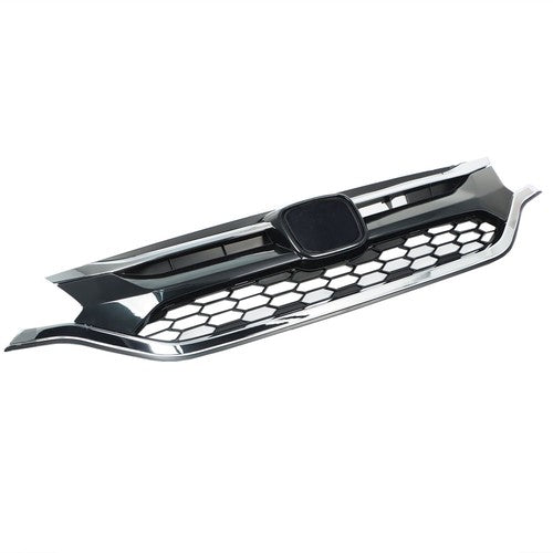 DURAFORCE Front Bumper Cover Upper Trim + Lower Grille Replacement For Honda CRV 2015 2016