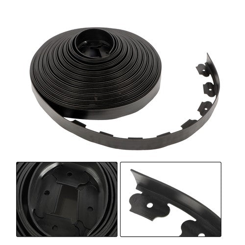 DURAFORCE 2 Inch For Lawn Tall Garden Edging 80ft Landscape Edging with 100 Spikes New