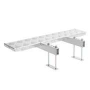 DURAFORCE 6"x30" Heavy-Duty Aluminum Boat Trailer Step Frame Mounting Bolt-On Step Surface