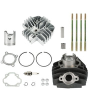 DURAFORCE New Cylinder Piston Ring Gasket Kit 47mm For Yamaha PW80 Y-Zinger 1983-2006