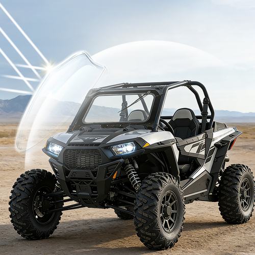 DURAFORCE For Polaris RZR XP 4 1000 Turbo Glass Front Full Vented Windshield 2019-2023