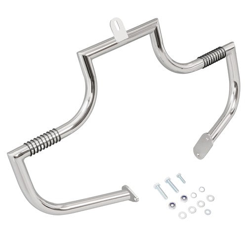 DURAFORCE Chrome Highway Bars Engine Guard Crash Bar For Harley Heritage Softail 1986-1999