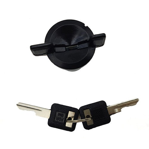 DURAFORCE Ignition Switch Lock Cylinder With Keys 701398 Black Fit For CHEVY GMC GM