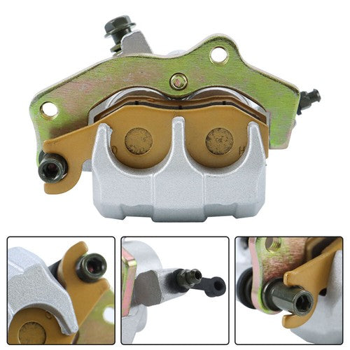 DURAFORCE Front Left Right Brake Calipers & Pads 2014-2019 For Kawasaki Teryx 800 KRF800