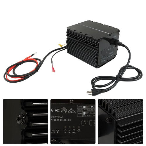 DURAFORCE 24V 25A Battery Charger For JLG/Genie/Skyjack Lifts 96211 105739 161827 105739