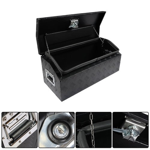 DURAFORCE 30" Aluminum Truck Pickup Underbody Underbed Tool Box Trailer Storage ToolBox