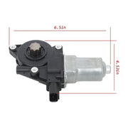 DURAFORCE 742-831 Power Window Motor Front Left Driver Side For Honda Accord 2008-2012