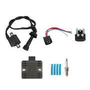 DURAFORCE Ignition Coil Regulator Relay Connector Plugs For YAMAHA Rhino 660 2004 - 2007